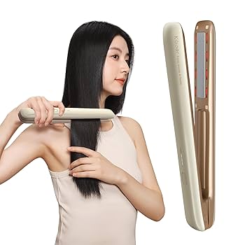 【美品】Kiboer超音波ヘアトリートメントアイロン 71NW4dujAUL._AC_SY200_QL15_.jpg